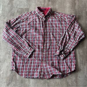 Vintage Tommy Hilfiger Button Down Shirt Mens XL Crest